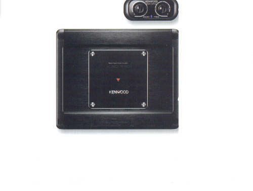 Автоусилители KENWOOD KAC-X1D и KAC-X4D