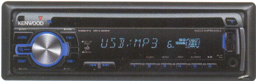 Магнитола Kenwood KDC-MP543U