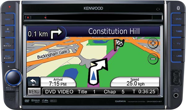 Магнитола Kenwood DNX-520VBT Магнитола Kenwood DNX-520VBT