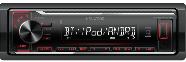 Магнитола Kenwood KMM-BT204 Магнитола Kenwood KMM-BT204