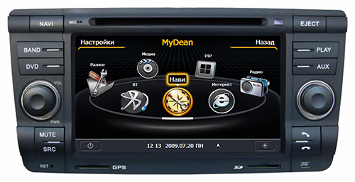 Магнитола MyDean 1005 (Skoda Octavia A5 2004-2012) Магнитола MyDean 1005 (Skoda Octavia A5 2004-2012)
