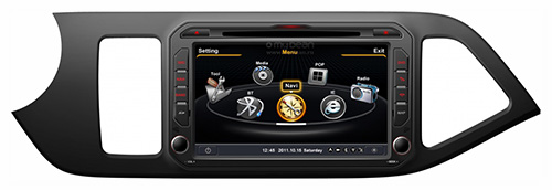 Магнитола MyDean 1217 (KIA Picanto) Магнитола MyDean 1217 (KIA Picanto)