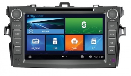 Магнитола MyDean 2063 Toyota Corolla (2011-2013) Магнитола MyDean 2063 Toyota Corolla (2011-2013)