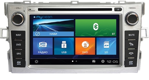 Магнитола MyDean 2133 Toyota Verso (2011-) Магнитола MyDean 2133 Toyota Verso (2011-)