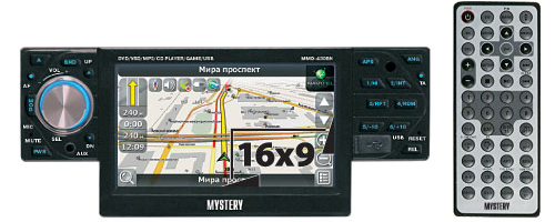  Магнитола Mystery MMD-4308N