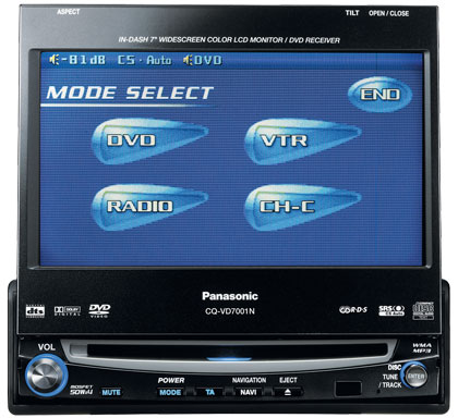  Магнитола Panasonic CQ-VD7001N