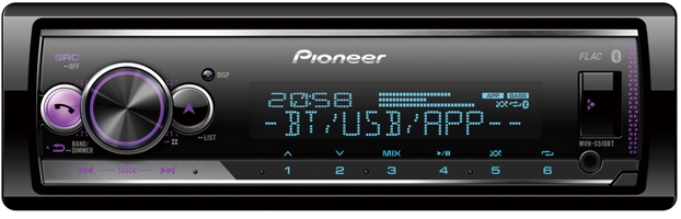Магнитола Pioneer MVH-MS510BT Магнитола Pioneer MVH-MS510BT