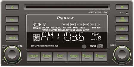 Магнитола Prology CMD-225 Магнитола Prology CMD-225