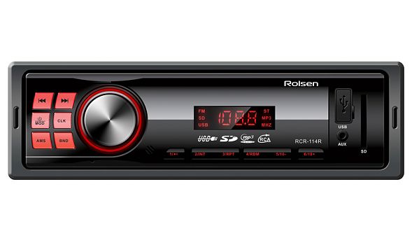 Магнитола Rolsen RCR-114 Магнитола Rolsen RCR-114