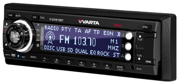 Магнитола Varta V-DV810BT Магнитола Varta V-DV810BT