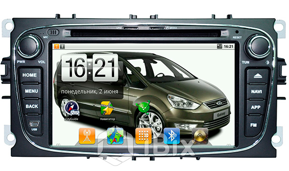  Магнитола iBix Ford Galaxy II