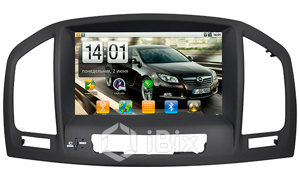  Магнитола iBix Opel Insignia