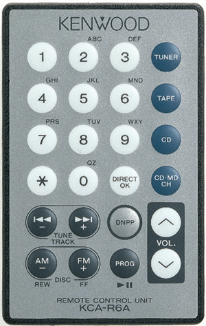 Пульт дистанционного управления Kenwood KCA-R6A
